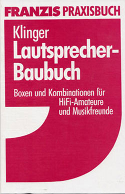 Buchdeckel Klinger "Lautsprecherbuch"